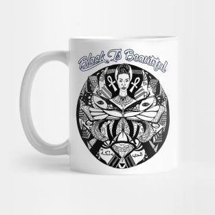 Black Butterfly Goddess Black Is Beautiful Mug